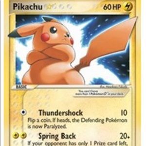 Pickachu star Ultra rare # 100